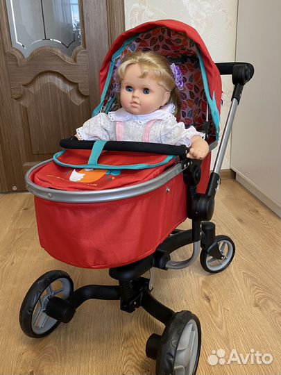Коляска для кукол Demi Star 2 в 1