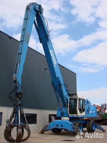 Грейферный погрузчик (перегружатель) FUCHS MHL 360, 2004
