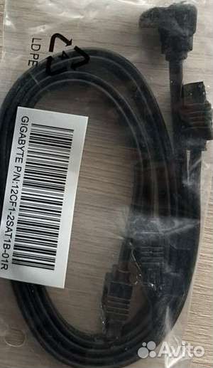 Кабель SATA gigabyte новые 2шт в пачке