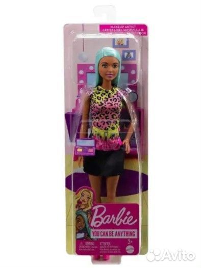 Кукла Barbie Барби профессиональный визажист