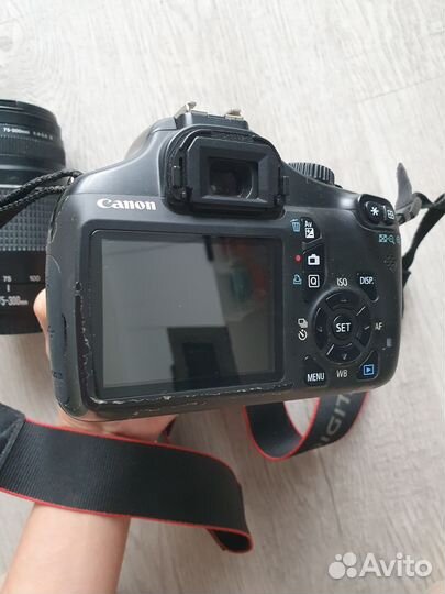 Зеркальный фотоаппарат canon eos 1100d