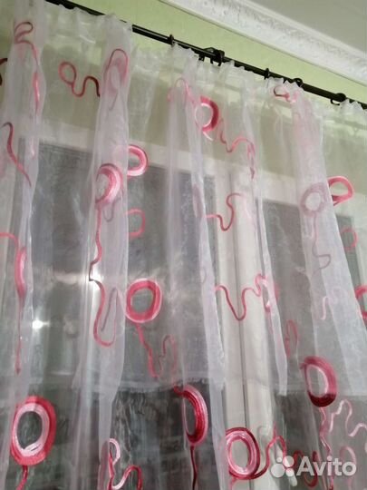 Шторы органза
