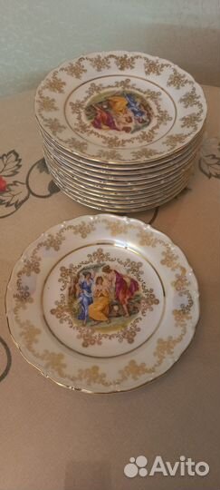 Тарелки из сервиза Мадонна (Чехия)