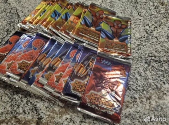 Карточки Человек Паук Сорвиголова Росомаха