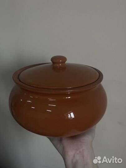 Горшок керамический для запекания