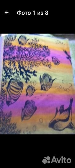 Махровая простынь