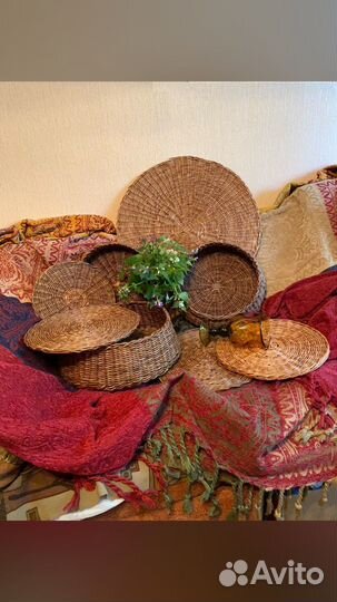 Хлебница плетеная