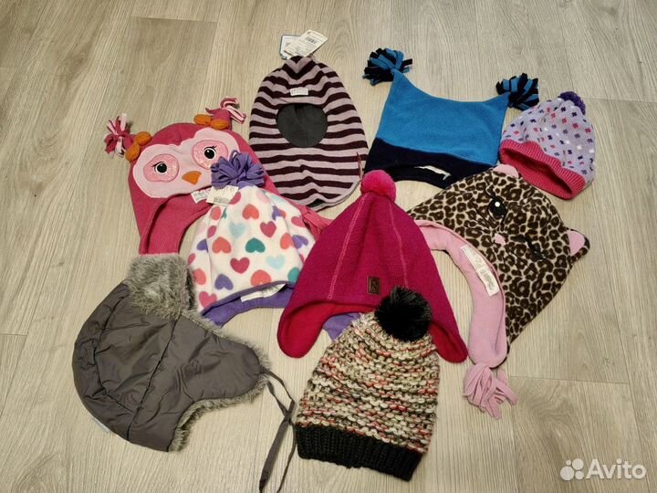 Шапки 12м 18м 2года