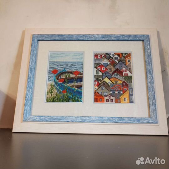 Картина вышитая крестом