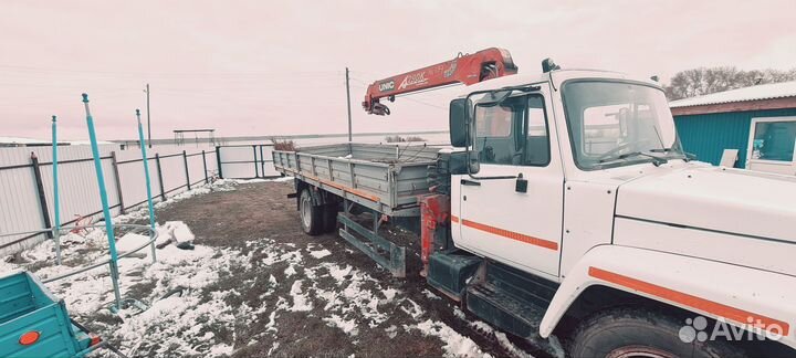 ГАЗ 3309 с КМУ, 2013