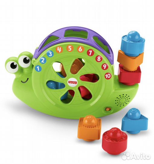 Развивающие игрушки улитка