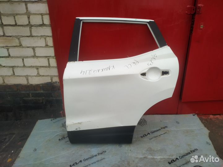 Дверь задняя левая Nissan Qashqai J11 Оригинал