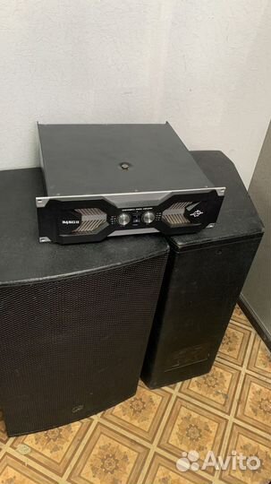 Колонки усилитель для зала