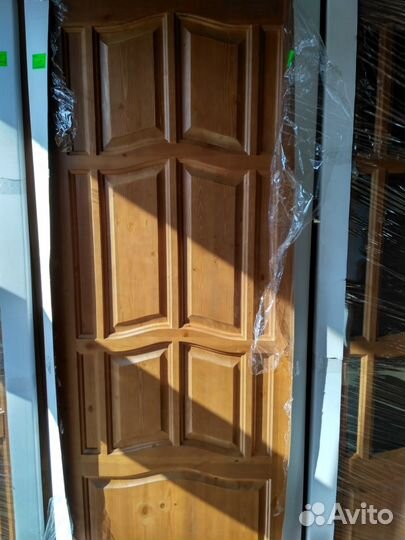 Двери деревянные массив сосны