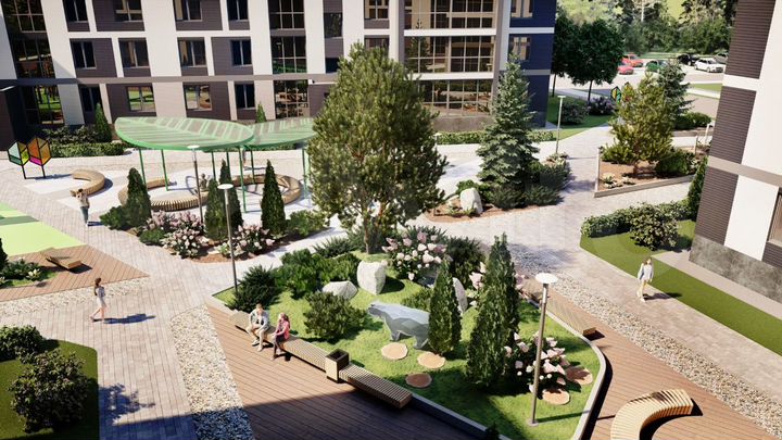 2-к. квартира, 61,7 м², 2/4 эт.