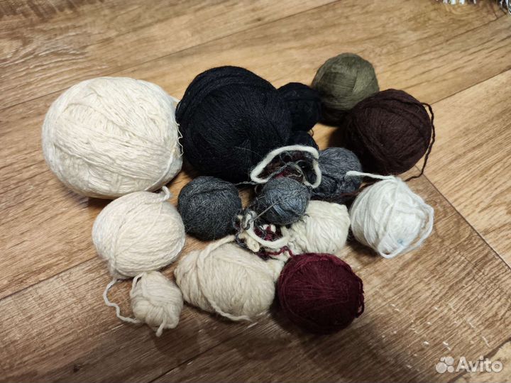 Пряжа для вязания шерстяная