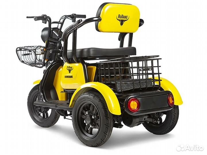 Пассажирский Электрический Трицикл Rutrike