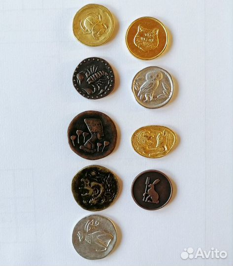 Монеты из магнита Золото магнитного моря. За все