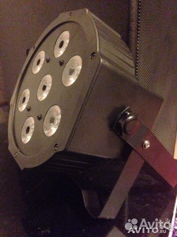 Световой прибор LED PAR 7-12 rgbw