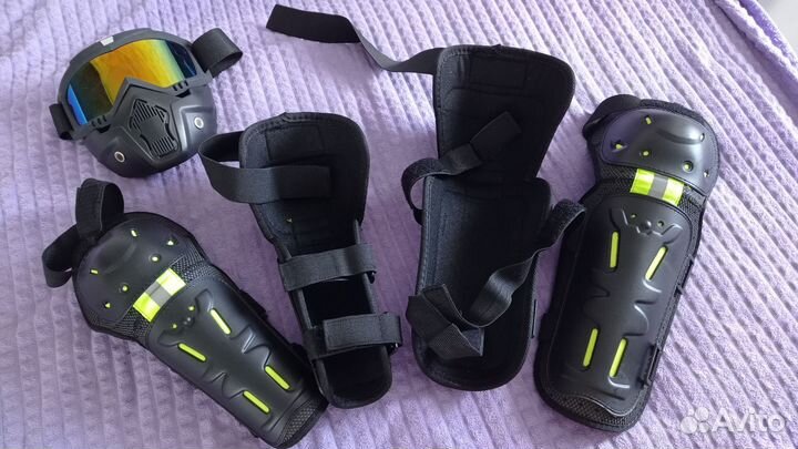 Мото наколенники и налокотники