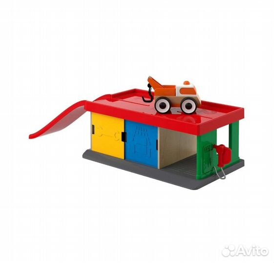 Гараж с эвакуатором lillabo IKEA лиллабу