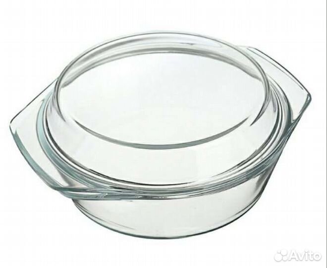Кастрюля из жаропрочного стекла