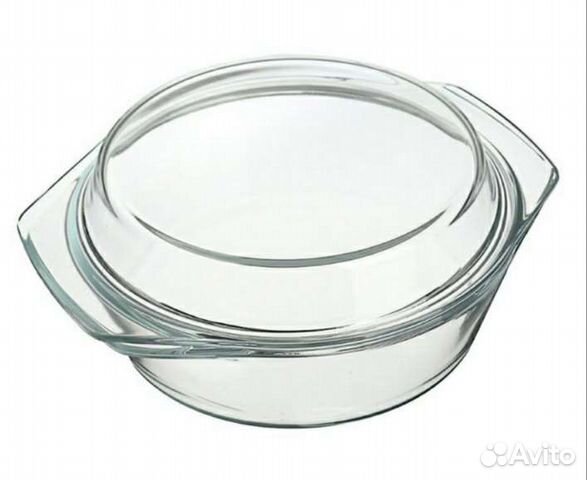 Кастрюля из жаропрочного стекла