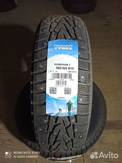 Nokian Tyres Nordman 7 185/65 R15 92T
