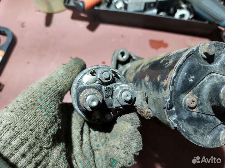 Стартер bmw m54