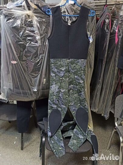 Мокрый Гидрокостюм омер открытая пора подв/охота