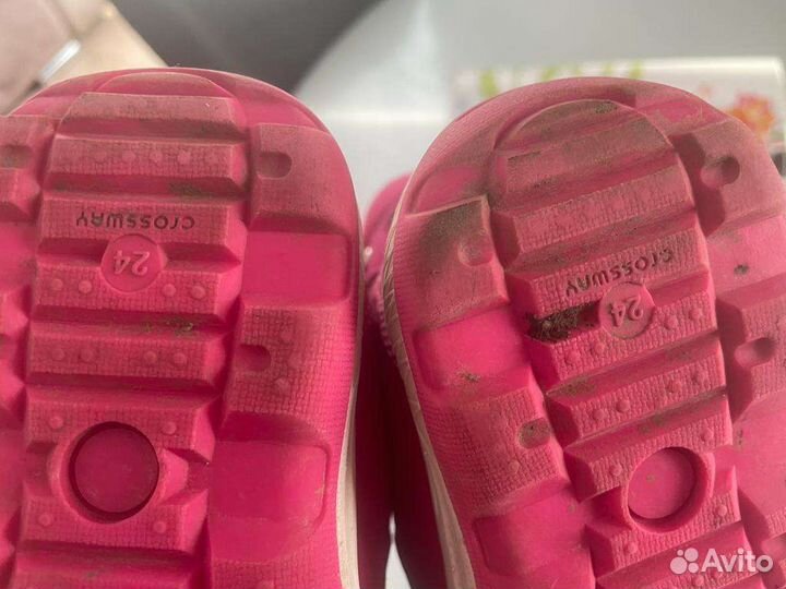 Дутыши ботинки мембрана для девочек