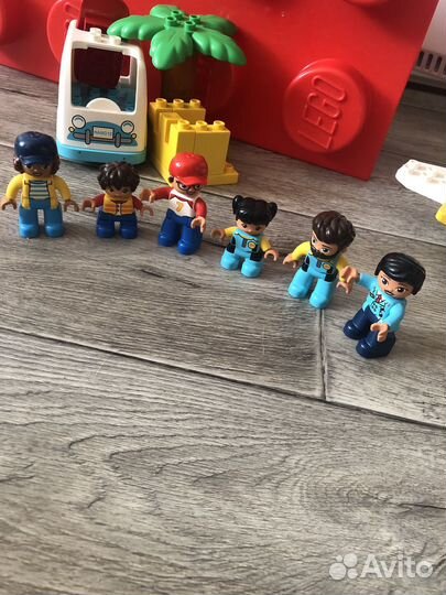 Lego duplo животные мира + полицейский