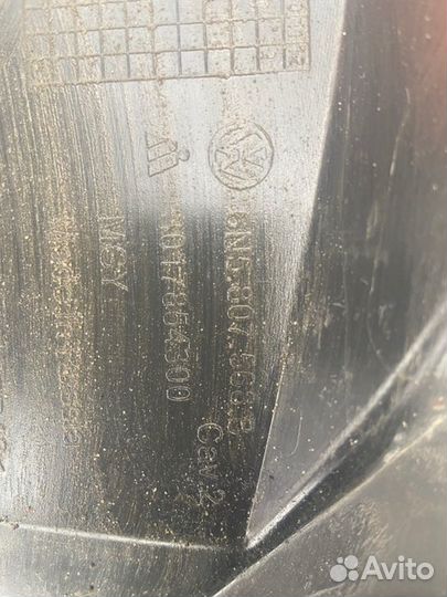 Накладка кузова задняя Volkswagen Polo 2020