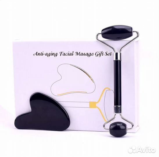 Массажер для лица брагоценный камень
