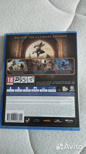 Assassins creed mirage ps4 диск