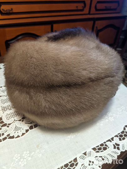 Шапка норковая женская