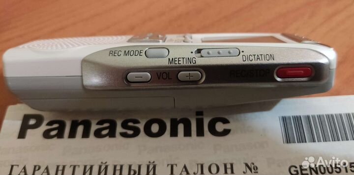 Диктофон panasonic rr-qr170