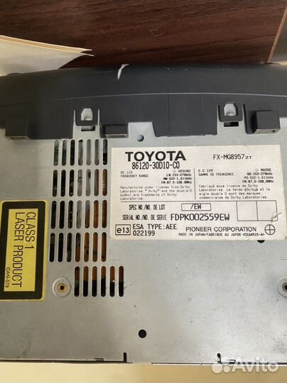 Магнитола Lexus Gs 300