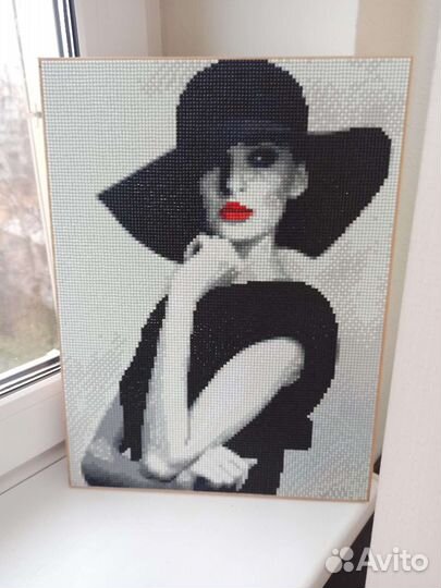 Алмазная вышивка готовая работа