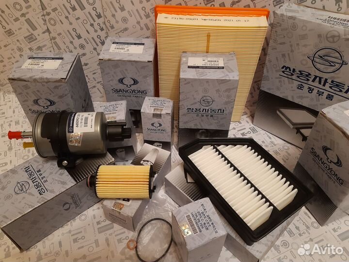 Фильтр топливный ссаненг кайрон актион д20дт д27дт