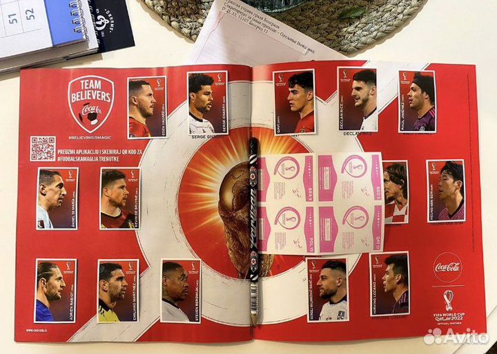 Полный сет Panini FIFA World Cup Qatar 2022г