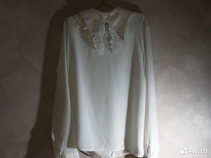Блузка школьная белая