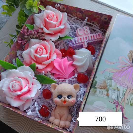 Подарочные наборы на 8 марта. Мыло