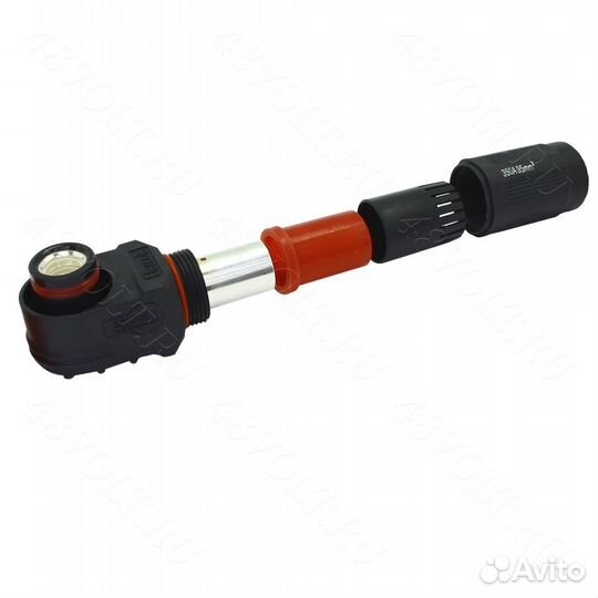 Flexcoils (SurLok) вилка мама черная 350A (Ф12-95m