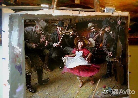 Картины роспись стен