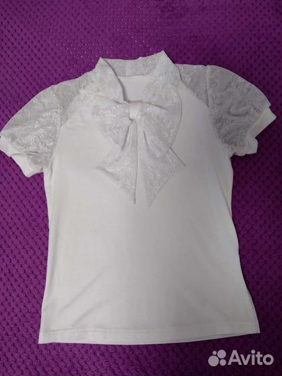 Форма школьная (блузка) рр 128