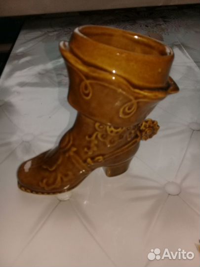 Пепельница Сувенир Башмачок из СССР