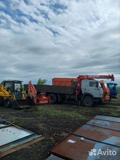 Камаз с манипулятором,самосвалы,погрузчики
