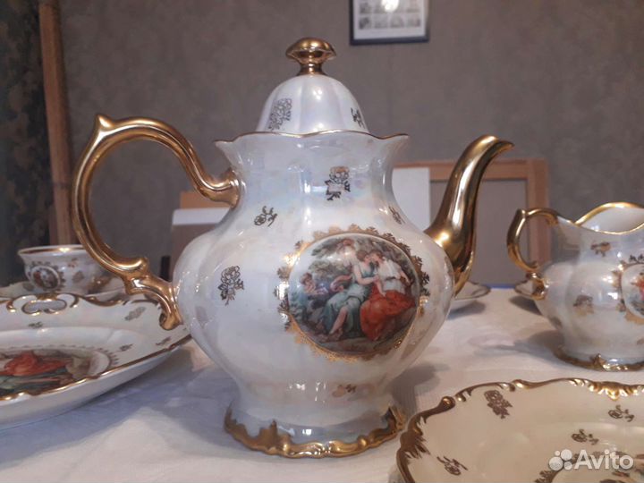 Сервиз чайный Мадонна Sonneberg 1954 г