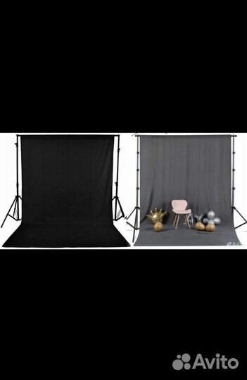 Фотофон тканевый